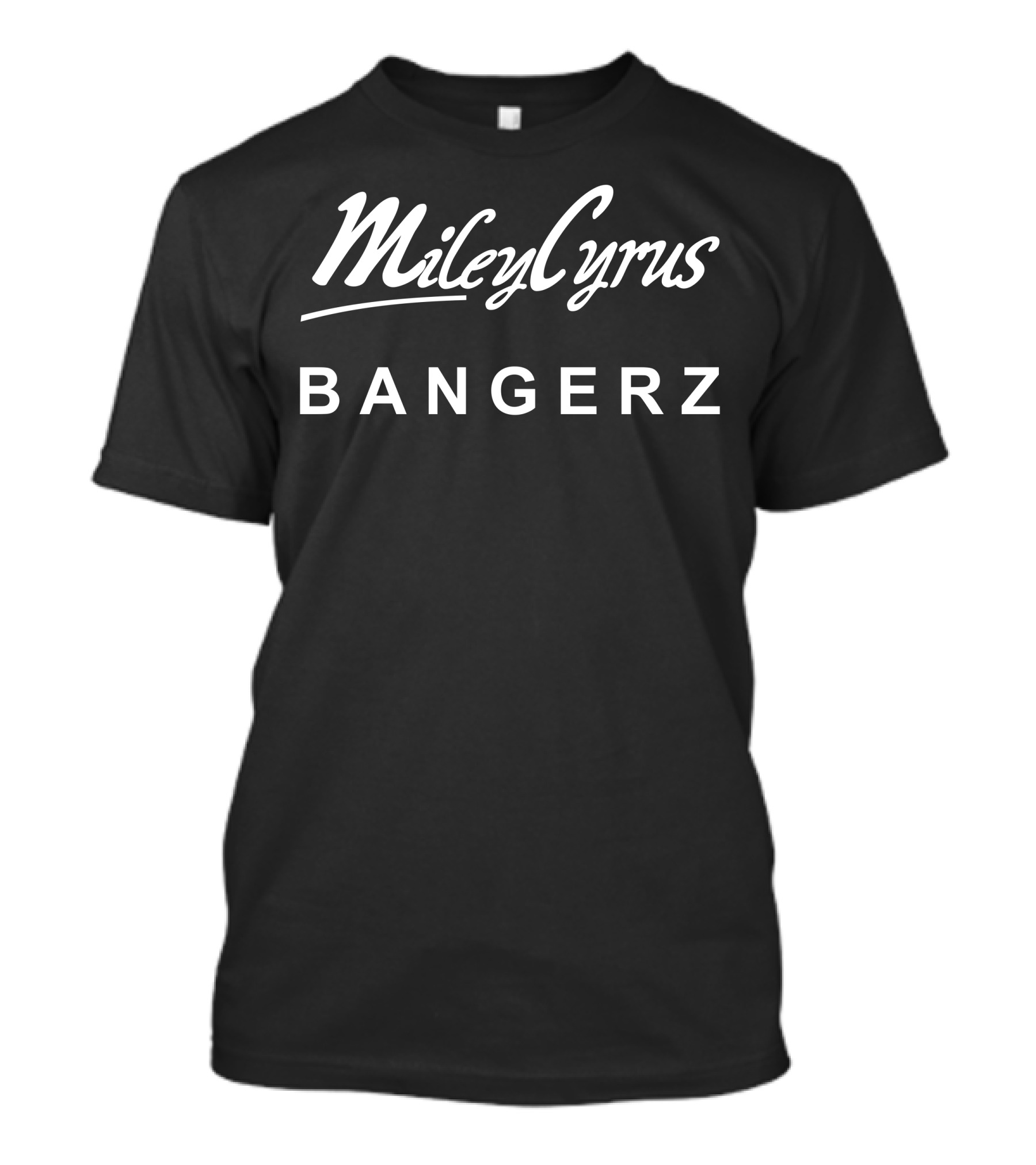 Miley Cyrus Bangerz Album Tour Merchandise T-Shirt
