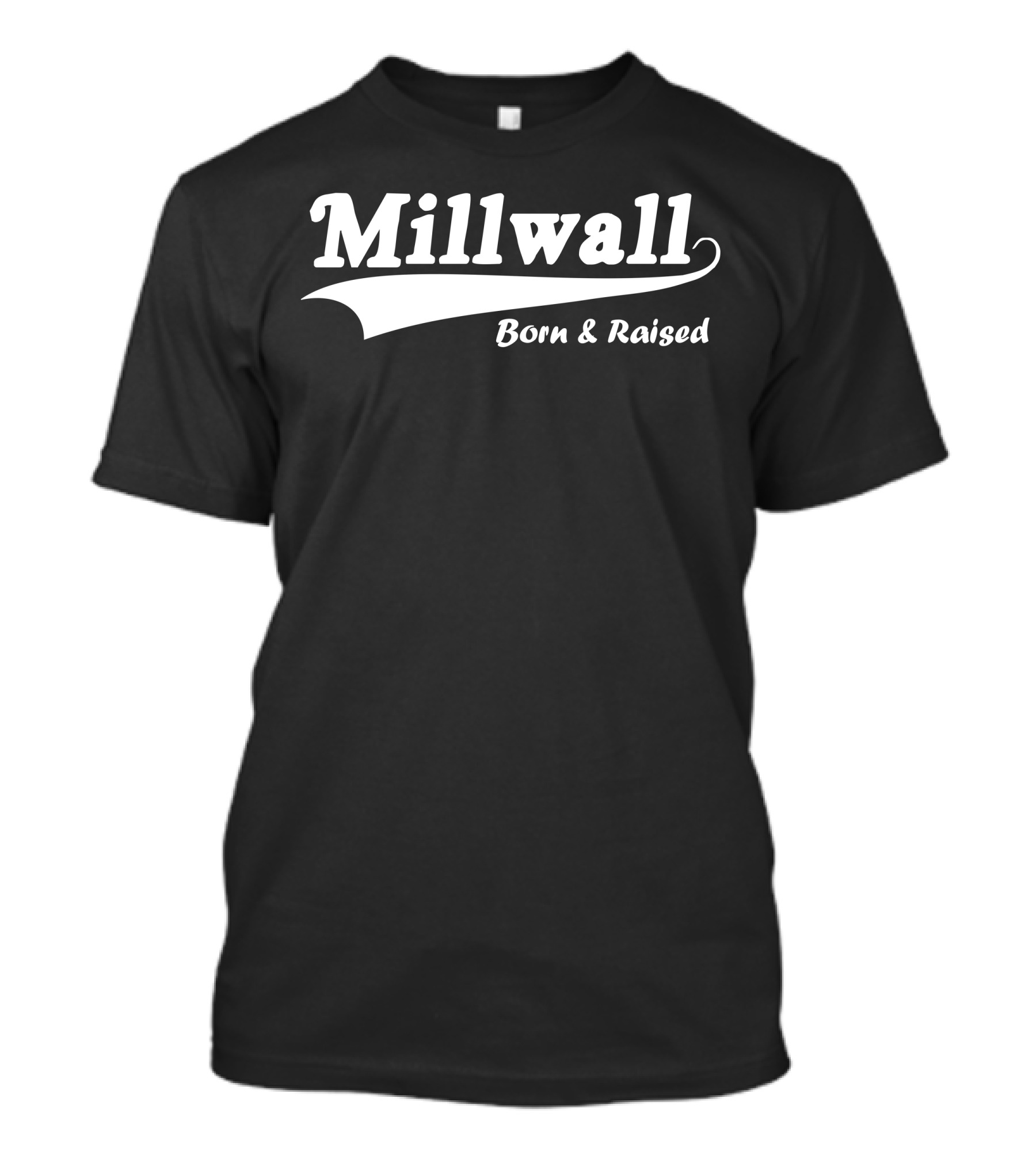 Millwall Born And Raised Football Supporter Pride T-Shirt