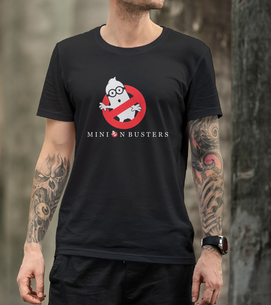 Minionbusters Ghost No Symbol Iconic T-Shirt