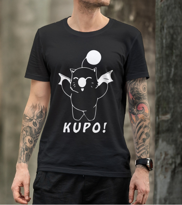 Moogle Final Fantasy Kupo Gaming Cute Moguri Kupo T-Shirt