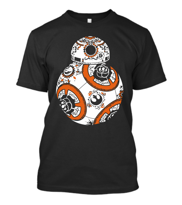 Calavera Droid BB-8 Sugar Skull T-Shirt