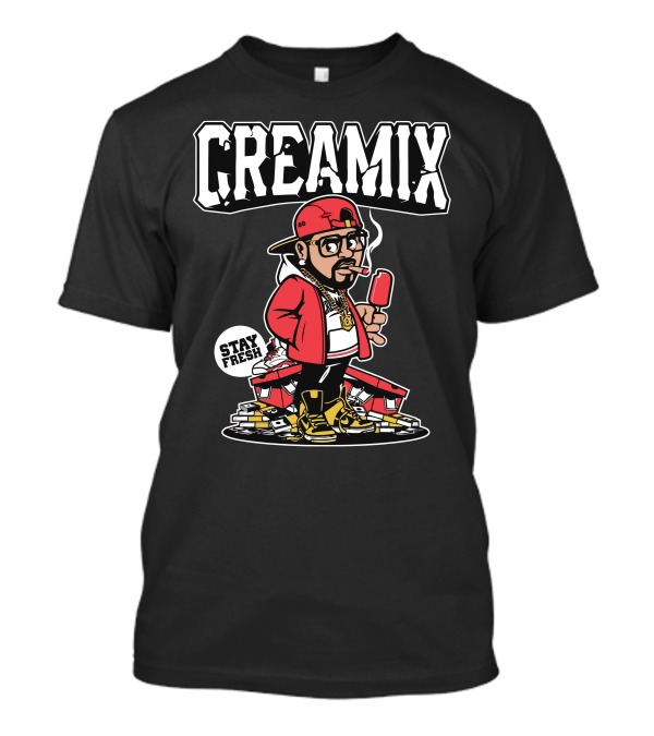 CREAMIX Stay Fresh Popsicle Stacks T-Shirt