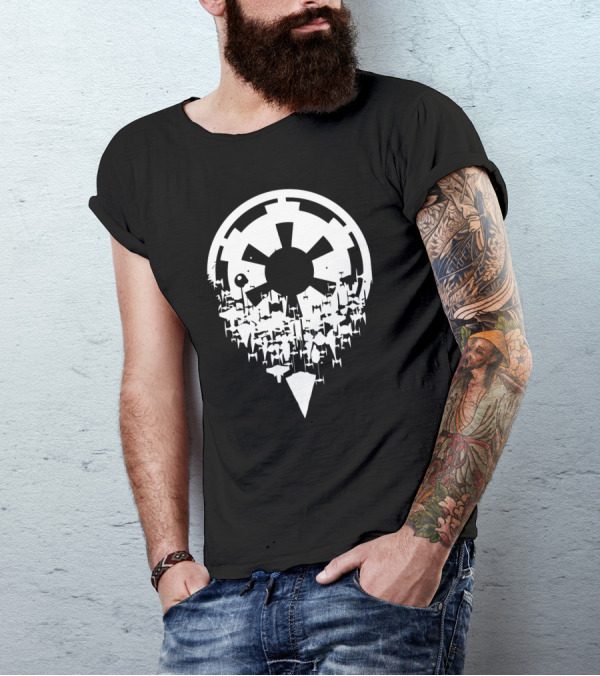 Star Wars Fractured Empire Imperial Symbol TIE Fighters T-Shirt