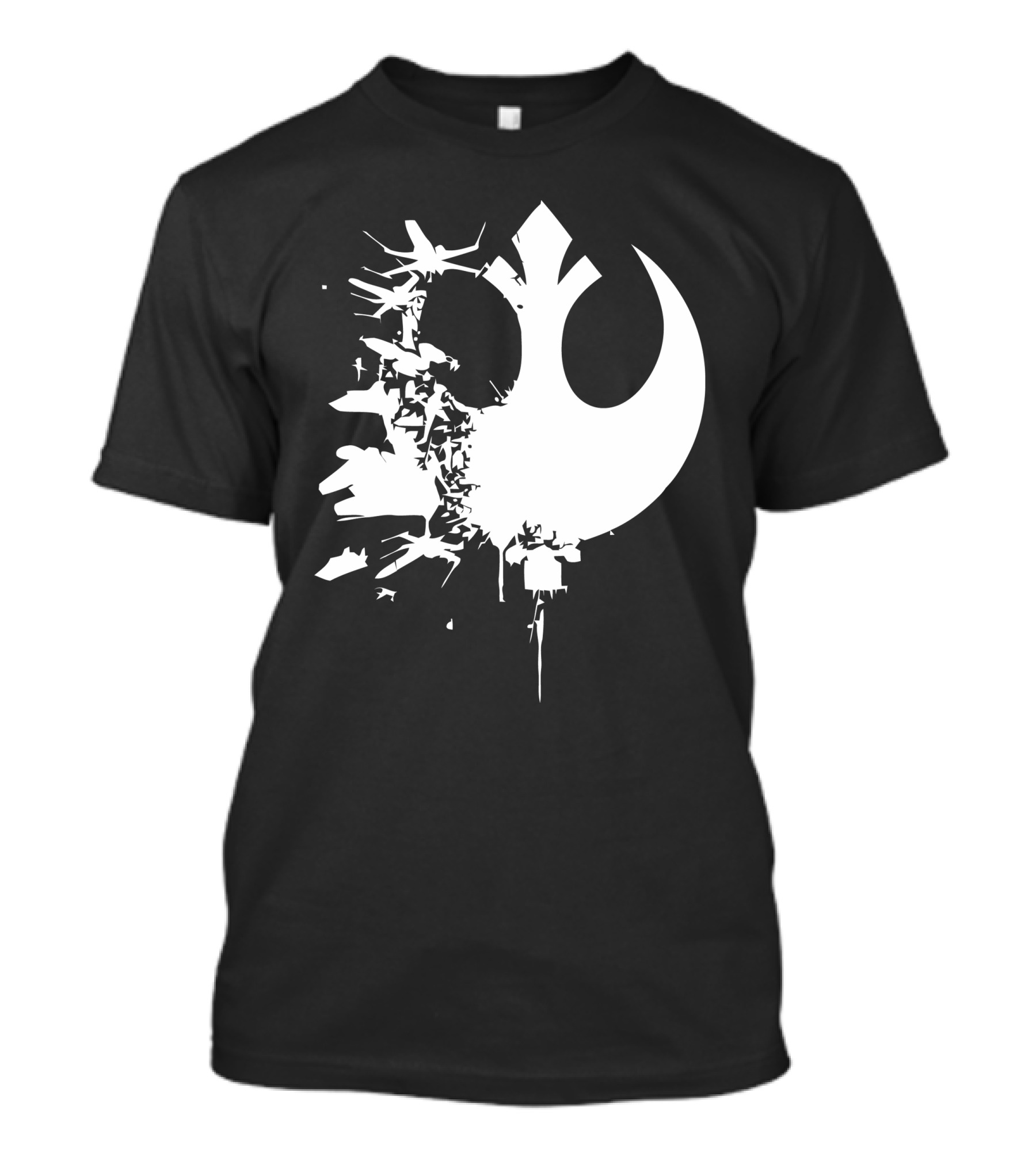 Star Wars Heroes Of The Rebellion Rebel Alliance Emblem X-Wing Fighters T-Shirt