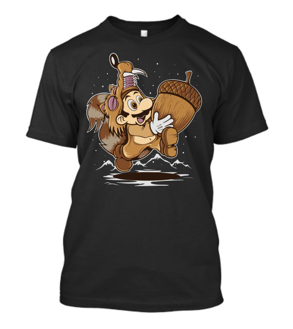 Ice Bros Mario Acorn Scrat Crossover Adventure T-Shirt