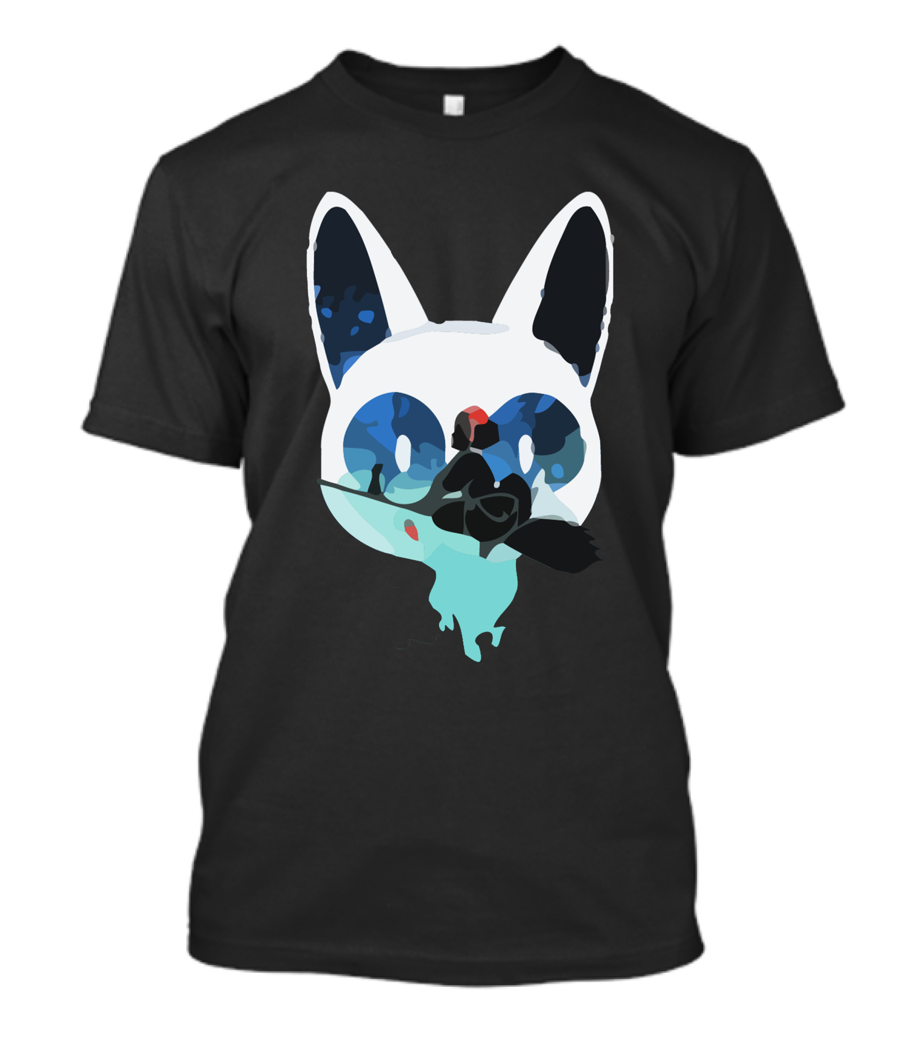 Kiki's Delivery Service Cat And Witch T-Shirt