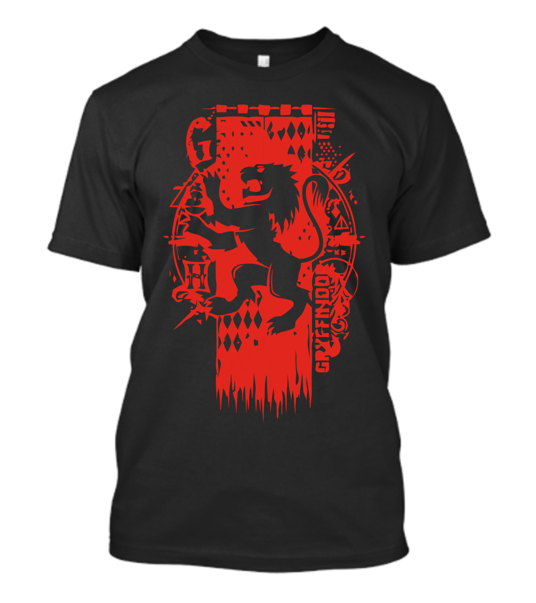 Gryffindor Lion Crest Red T-Shirt