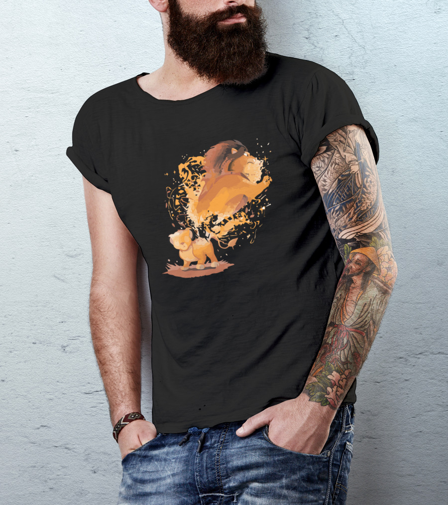 Young Lion Transformation Journey T-Shirt