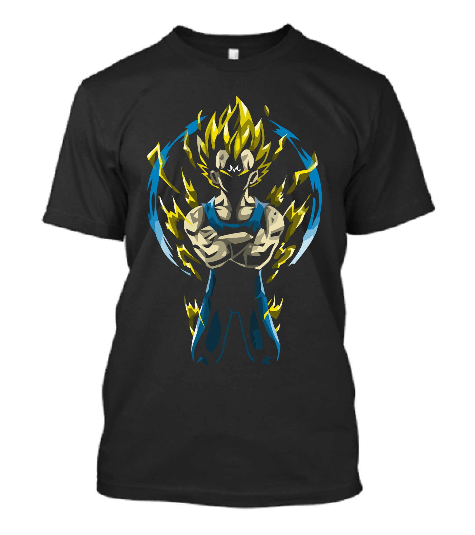 Majin Vegeta Epic Saiyan Transformation Energy Burst T-Shirt