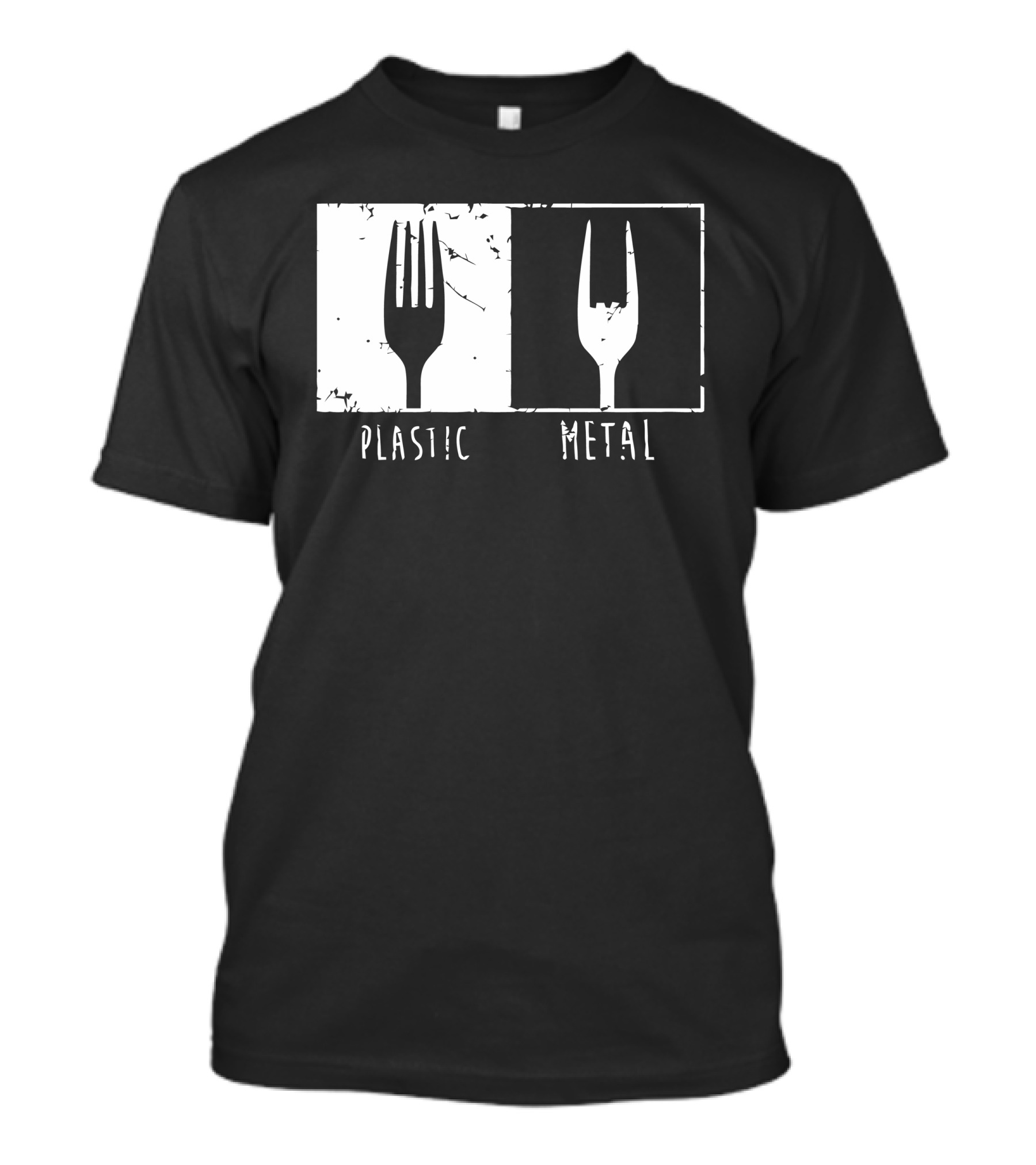 Plastic Metal Fork T-Shirt