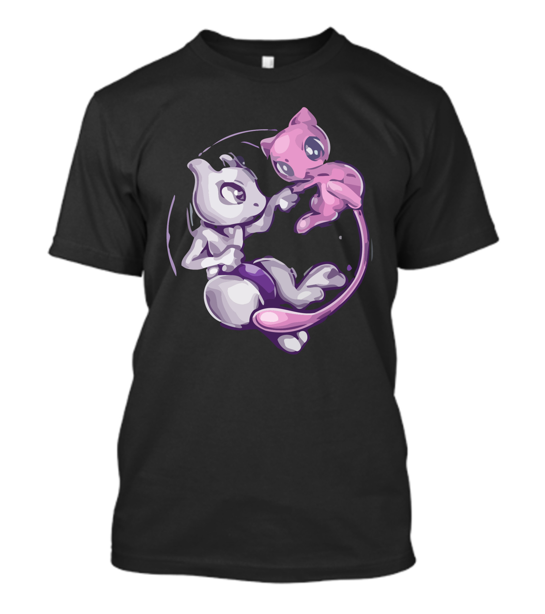 Mew And Mewtwo Pokémon Connection T-Shirt