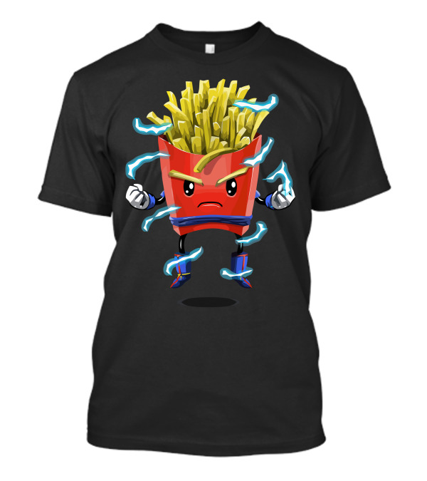 Saiyan Fries Super Power Up T-Shirt