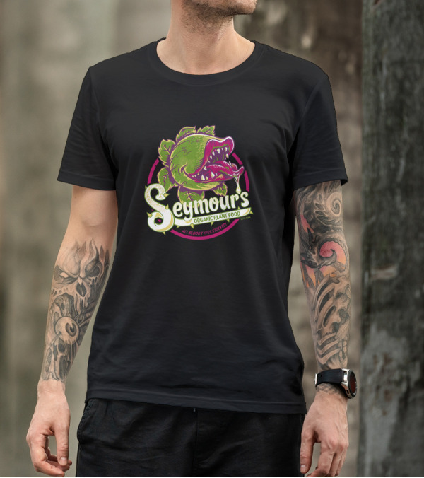 Seymours Organic Plant Food All Blood Types Stocked Since 1986 T-Shirt