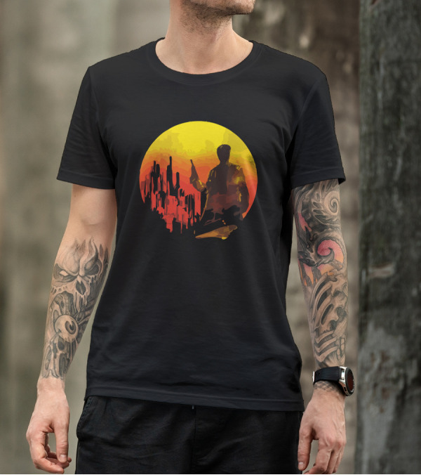 Blade Runner Inspired Sunset T-Shirt