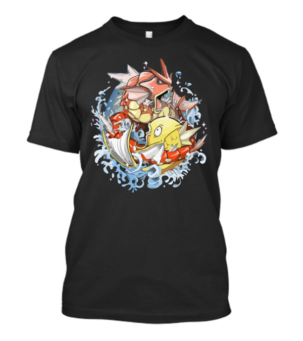 Shining Splash Koi Gyarados Magikarp Water Pokemon T-Shirt