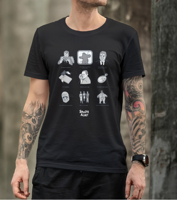 Spoiler Alert: Classic Moments And Iconic Twist Revelation Elements T-Shirt