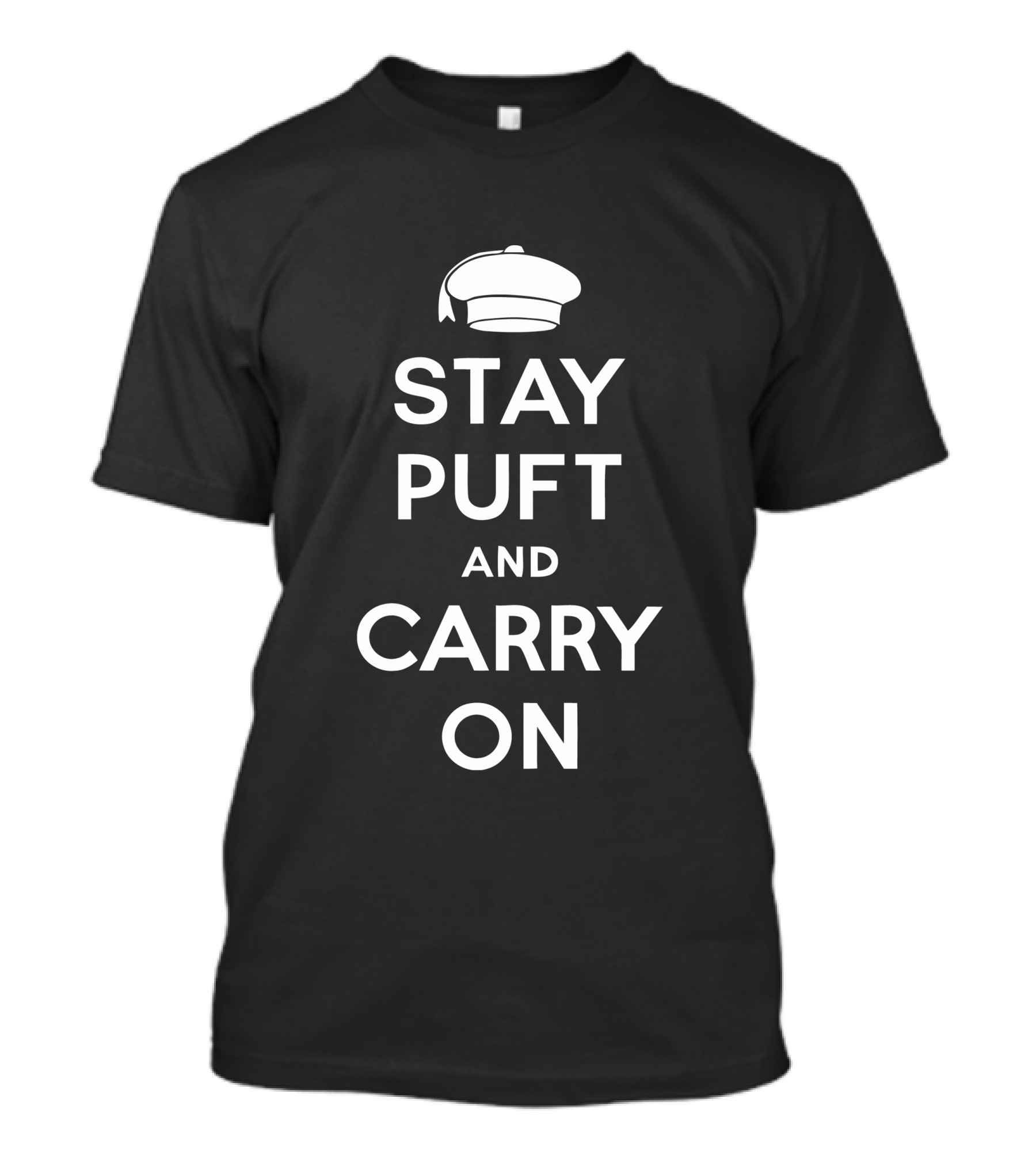 Stay Puft And Carry On Ghostbusters Sailor Hat T-Shirt