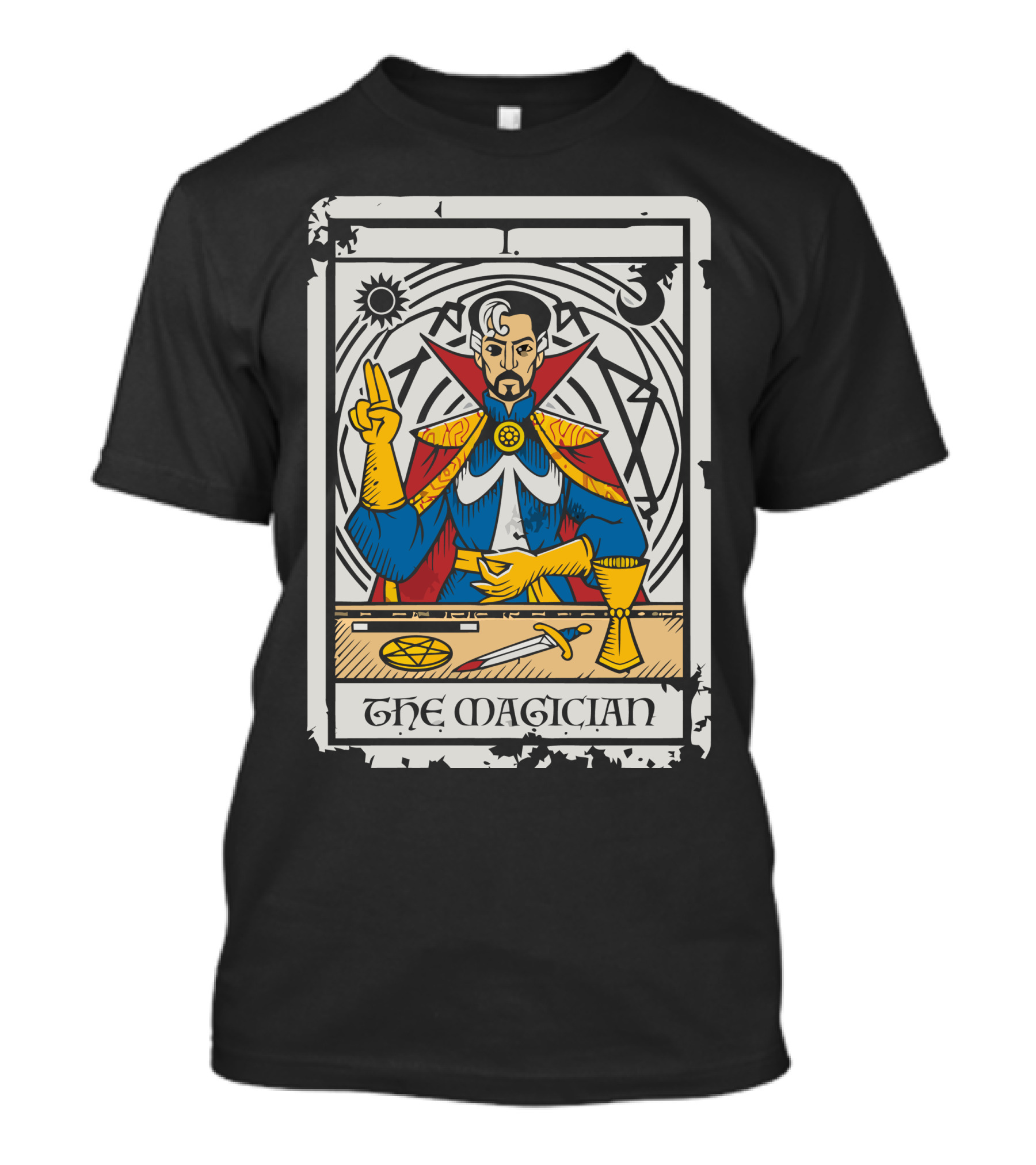 Doctor Strange Tarot Card The Magician T-Shirt