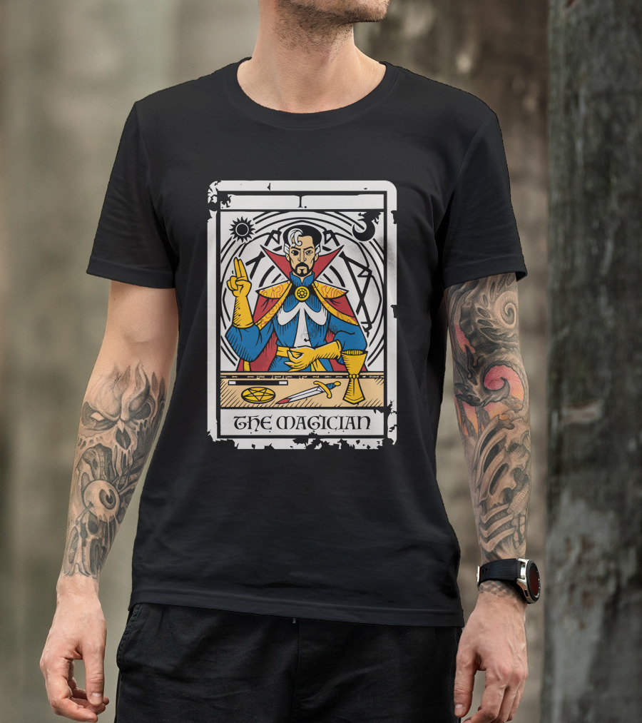 Doctor Strange Tarot Card The Magician T-Shirt