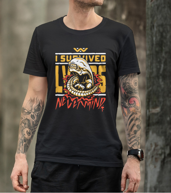 I Survived LV-426 Nevermind Alien T-Shirt