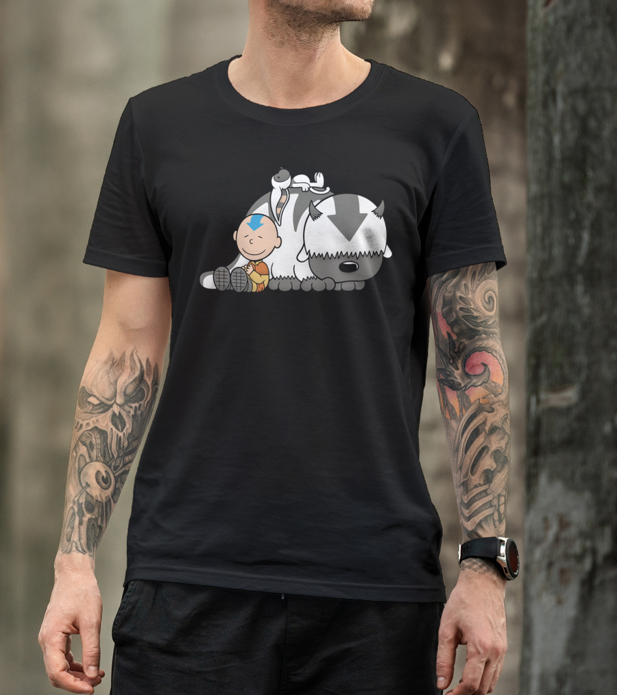 Avatar The Last Airbender You Arrowhead Peanuts Mashup T-Shirt