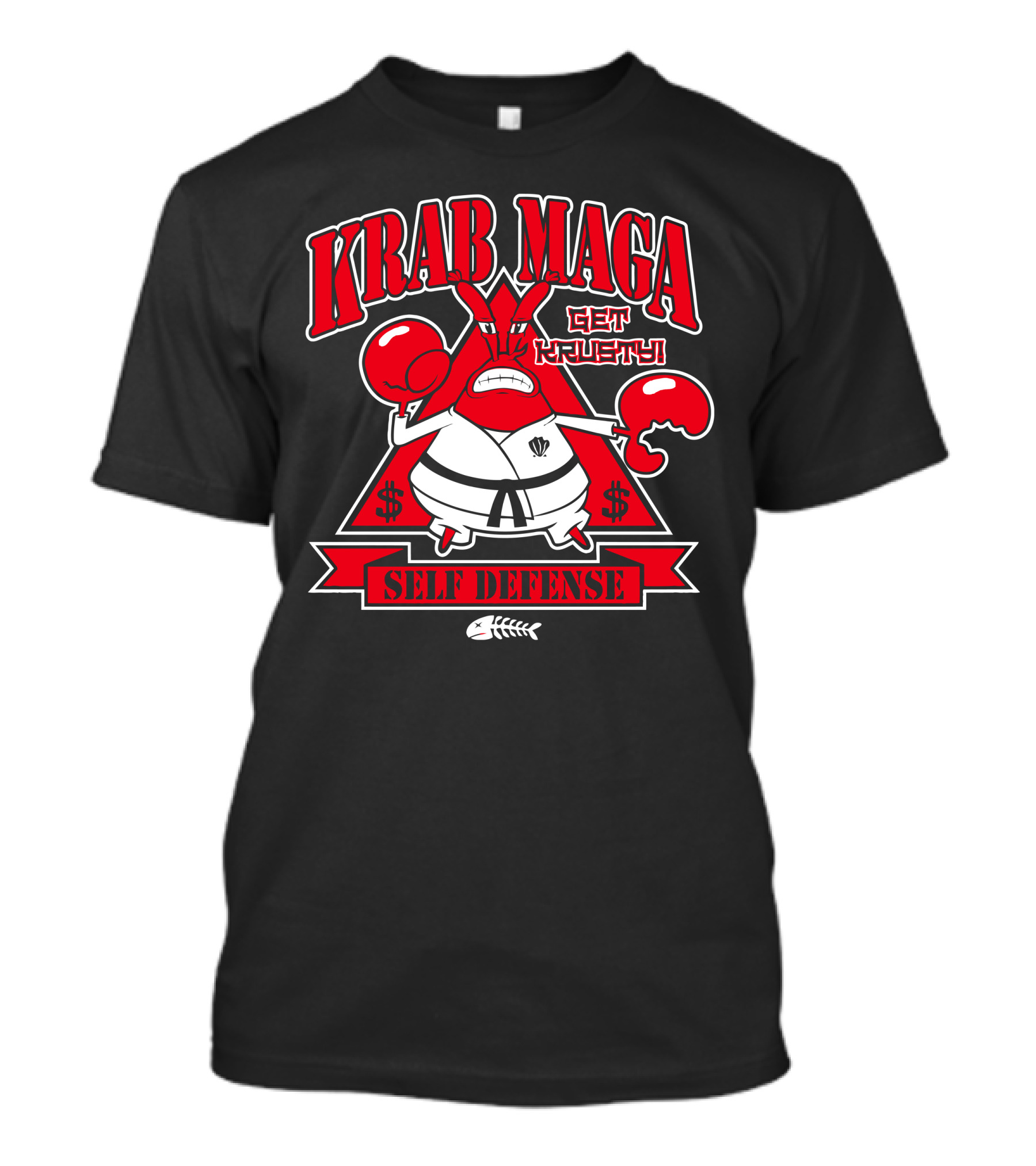 KRAB MAGA GET KRUSTY SELF DEFENSE T-Shirt
