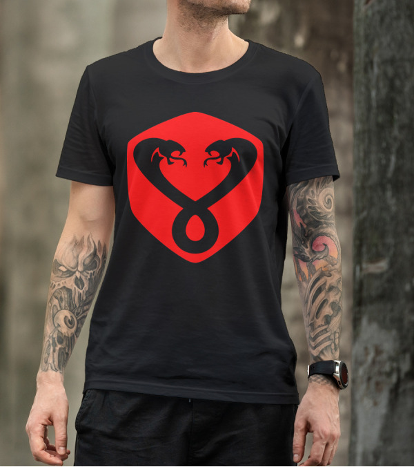 Mumm Ra Twin Serpent Shield Emblem T-Shirt