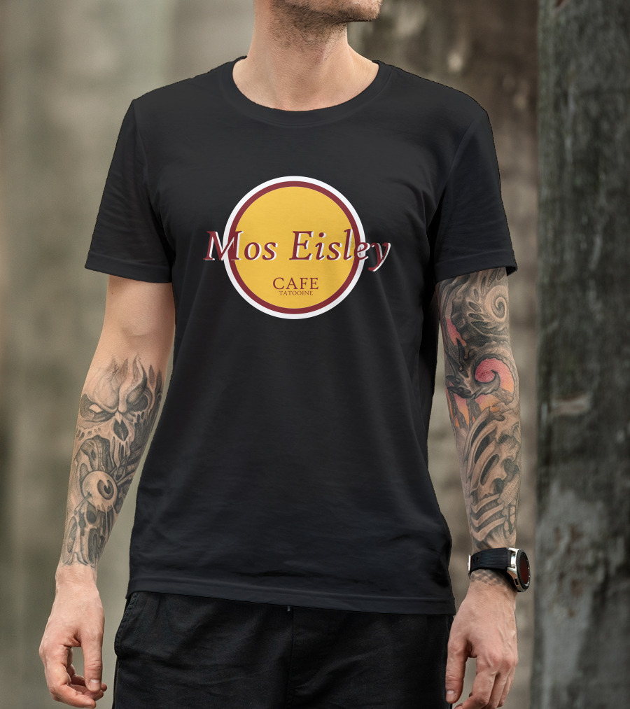 Star Wars Mos Eisley Cafe Tatooine Circle T-Shirt