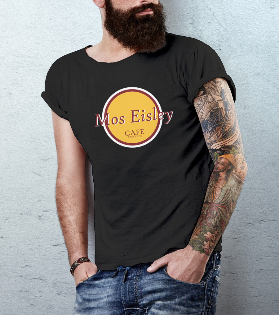 Star Wars Mos Eisley Cafe Tatooine Circle T-Shirt