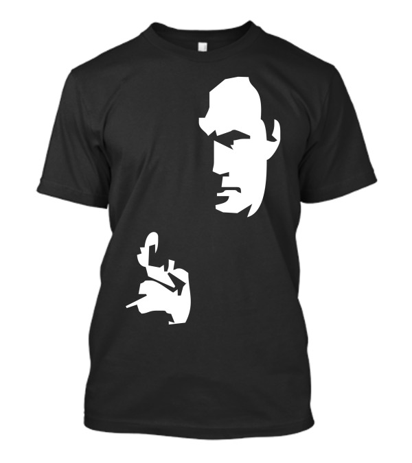 Steven Seagal High Quality Silhouette Iconic Pose T-Shirt