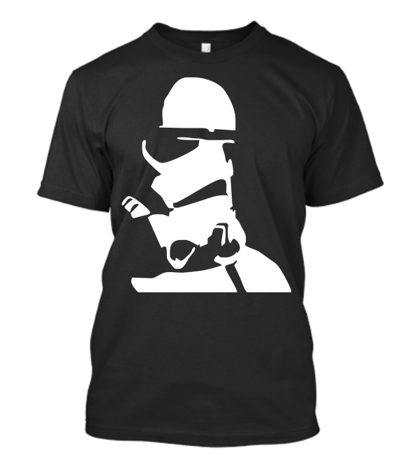 Storm Trooper Face Mask Helmet Star Wars Iconic T-Shirt