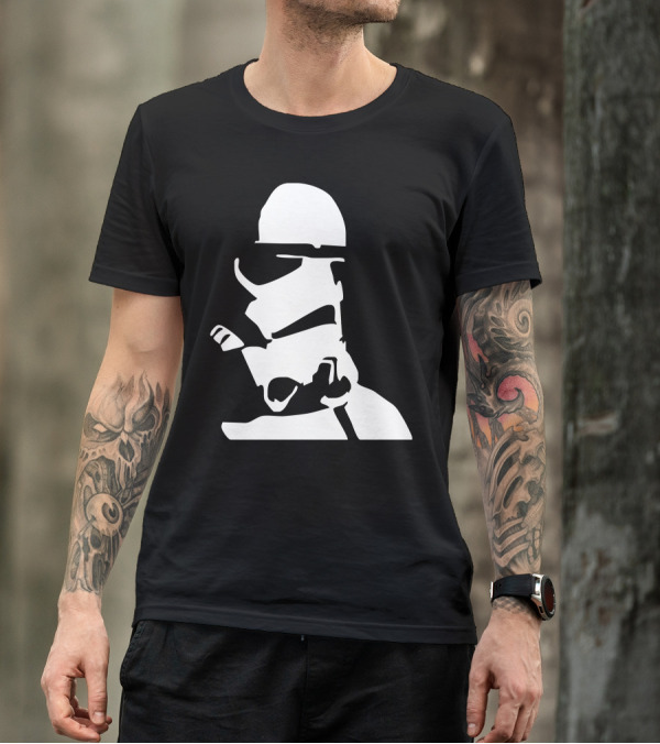Storm Trooper Face Mask Helmet Star Wars Iconic T-Shirt