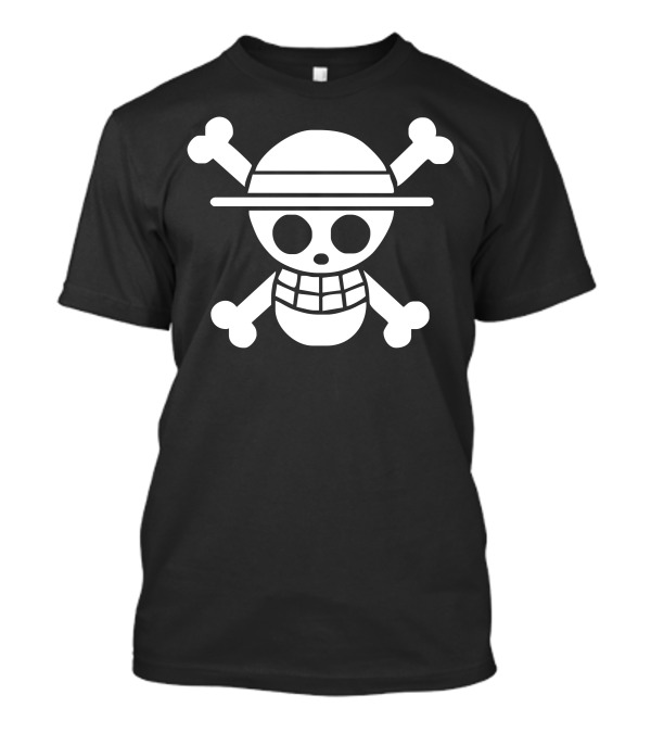 Straw Hat Crew Flag Luffy Pirates Jolly Roger One Piece T-Shirt