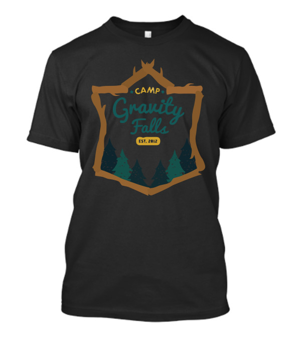 Camp Gravity Falls Est. 2012 Summer Of Mystery T-Shirt