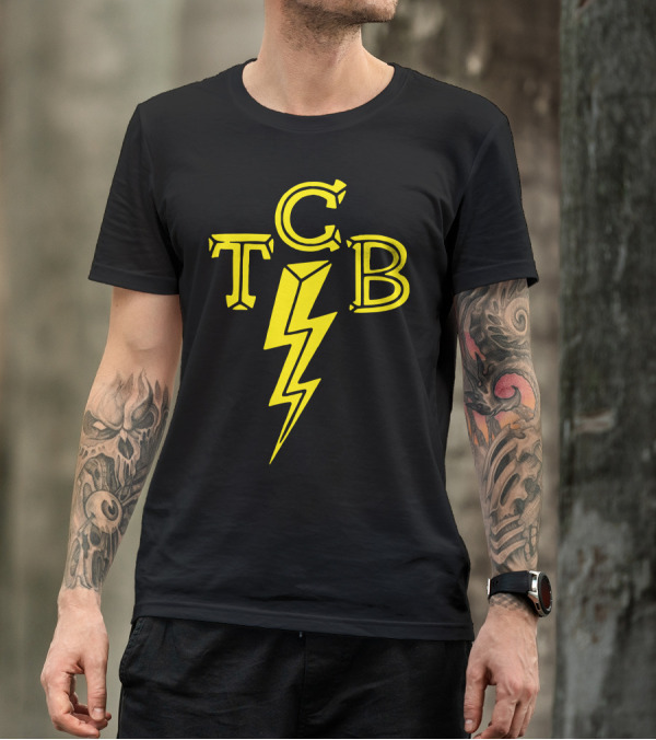 TCB Lightning Bolt Classic Rock Rockabilly T-Shirt