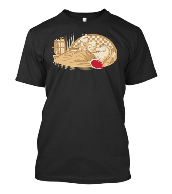 The Chessfather Knight Crime Scene T-Shirt
