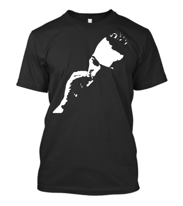 The Clash Joe Strummer Silhouette Portrait Iconic Image T-Shirt
