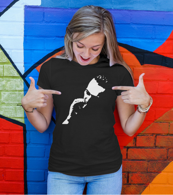 The Clash Joe Strummer Silhouette Portrait Iconic Image T-Shirt