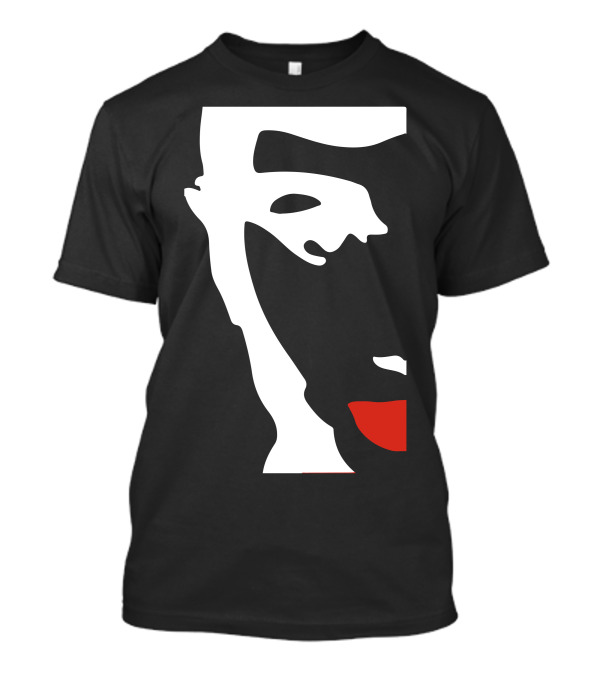The Courteeners Band Silhouette Red Lips T-Shirt