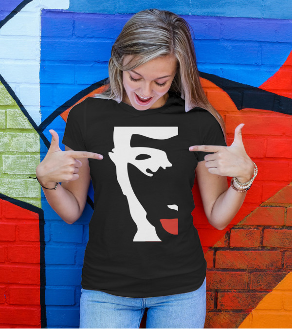 The Courteeners Band Silhouette Red Lips T-Shirt