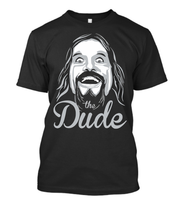 The Big Lebowski The Dude Lebowski Character Face T-Shirt