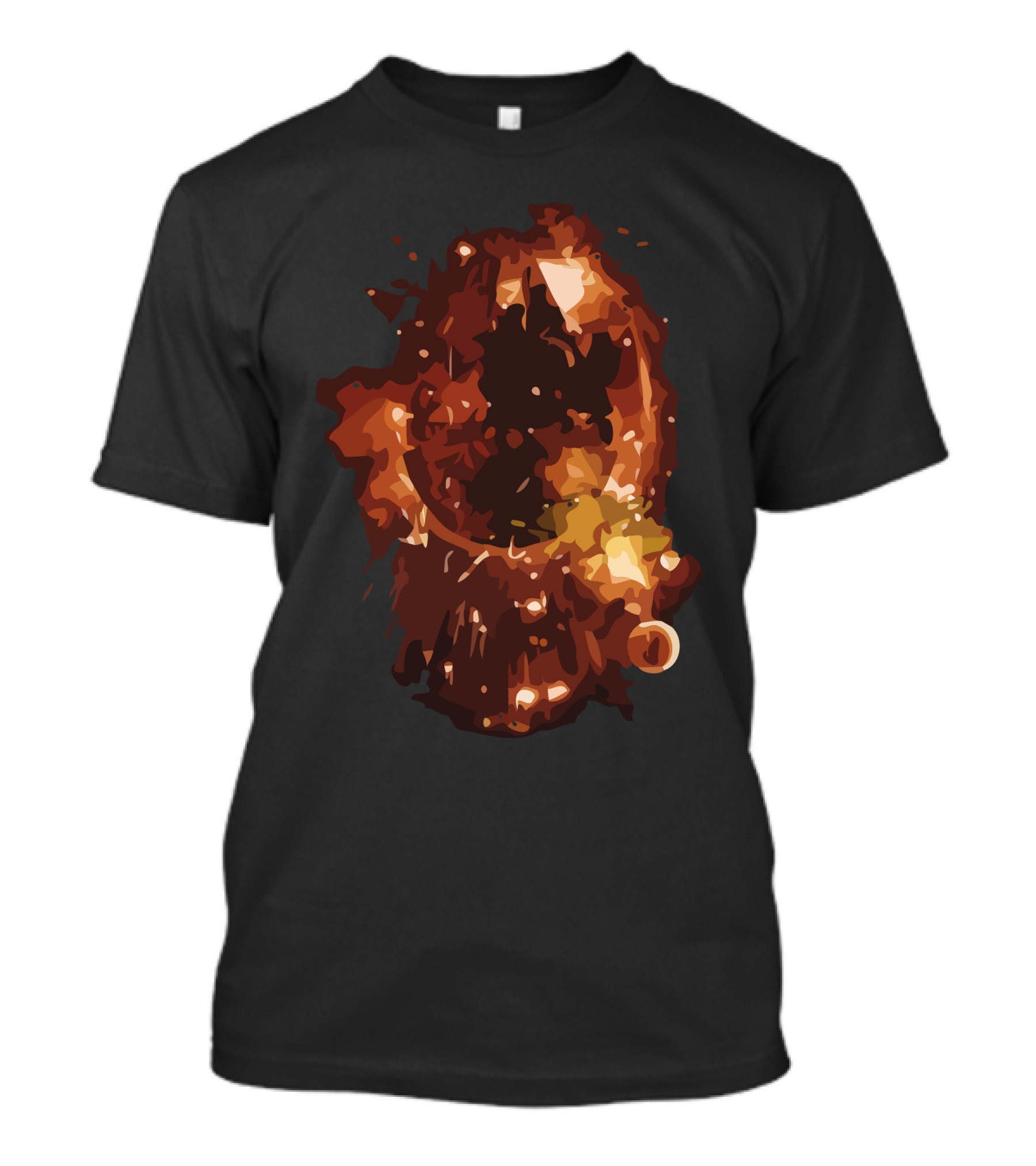 The Fastest Space Ship Millennium Falcon Coffee Splash T-Shirt