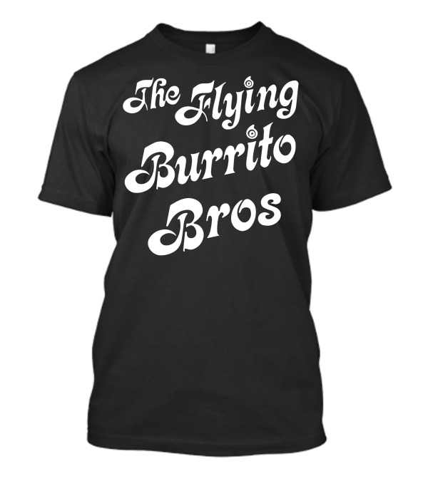 The Flying Burrito Bros Psychedelic Music Band T-Shirt