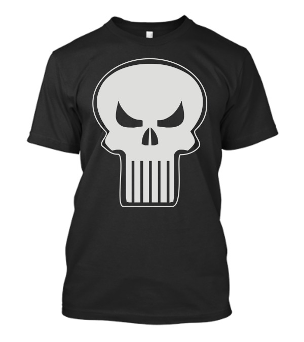 The Punisher Skull Icon Marvel Comics Official Merchandise T-Shirt