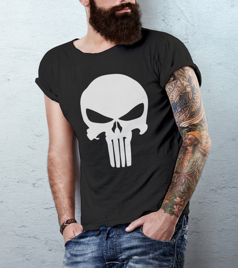 The Punisher Skull Iconic Emblem T-Shirt