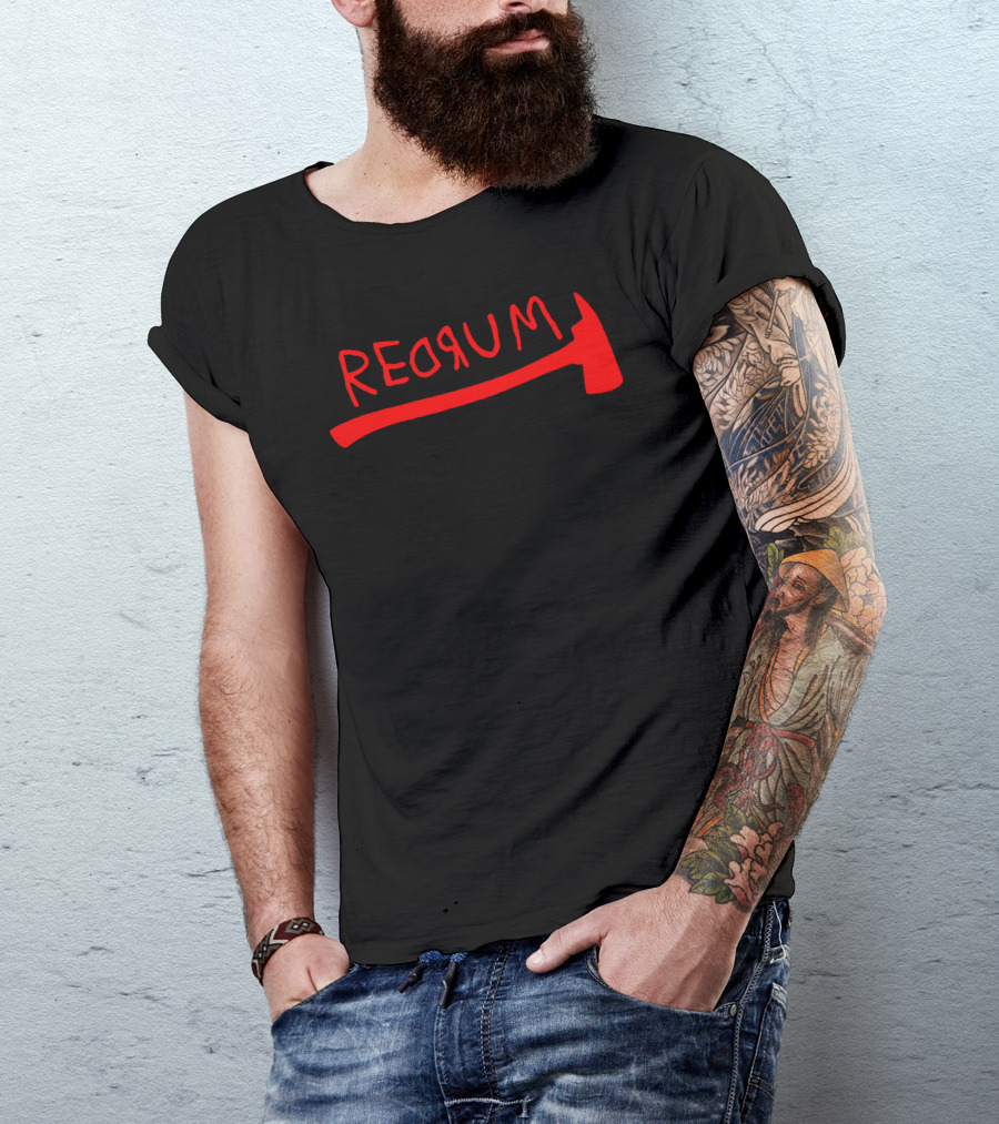 Redrum Axe Graphic Inspired By The Shining T-Shirt