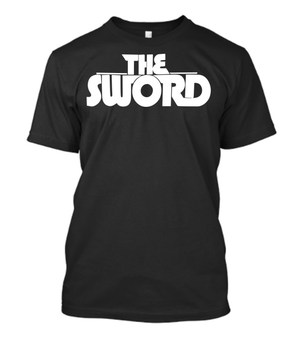 The Sword Star Wars Font T-Shirt