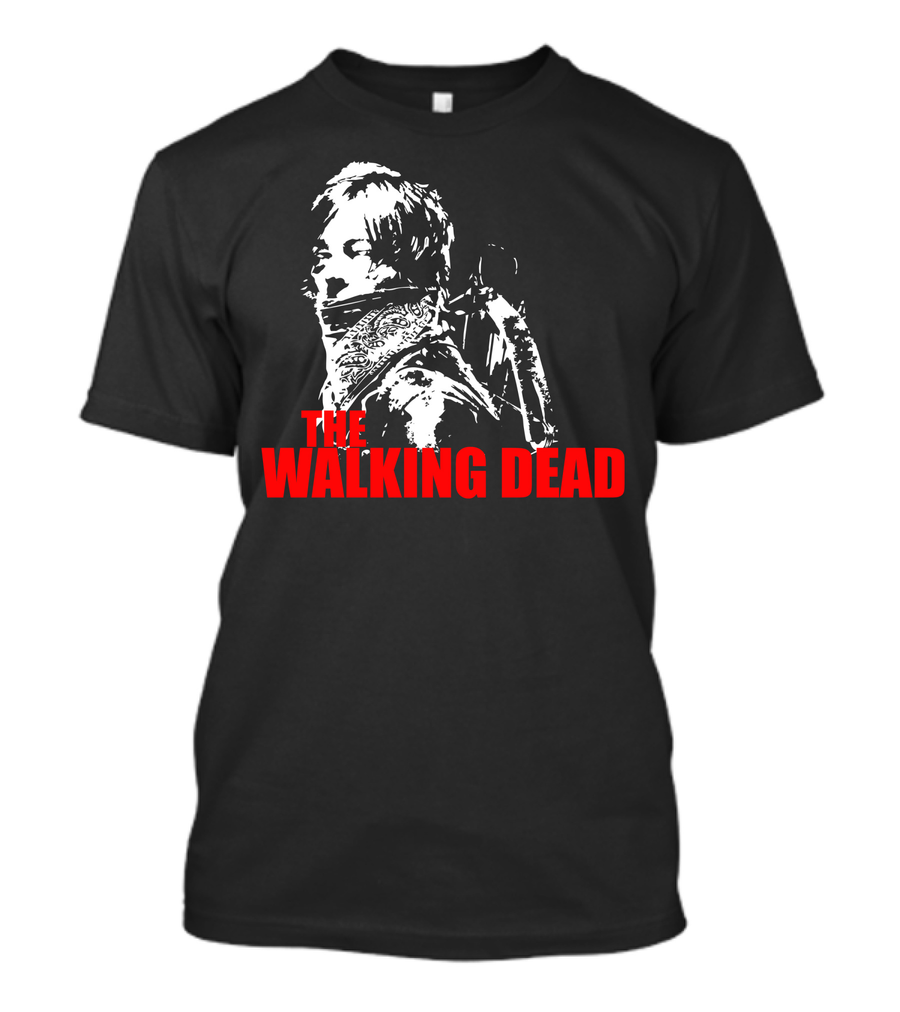 The Walking Dead Daryl Dixon Bandana Zombies T-Shirt
