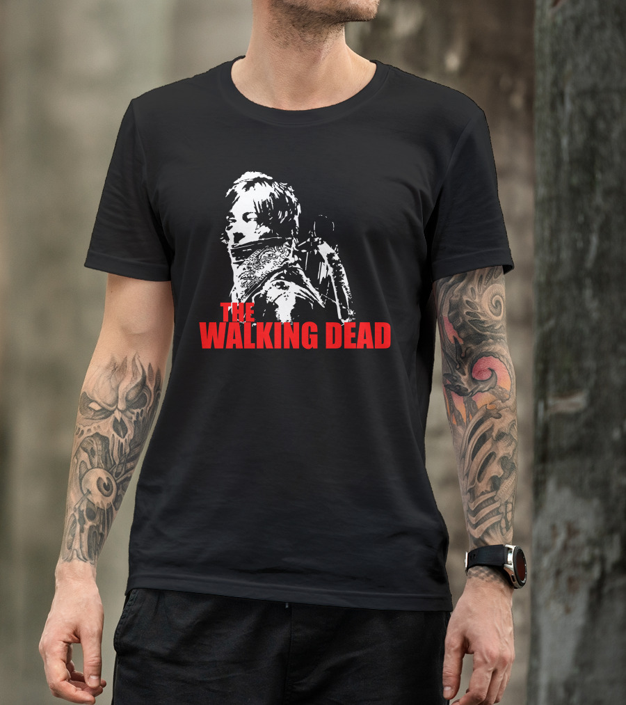 The Walking Dead Daryl Dixon Bandana Zombies T-Shirt