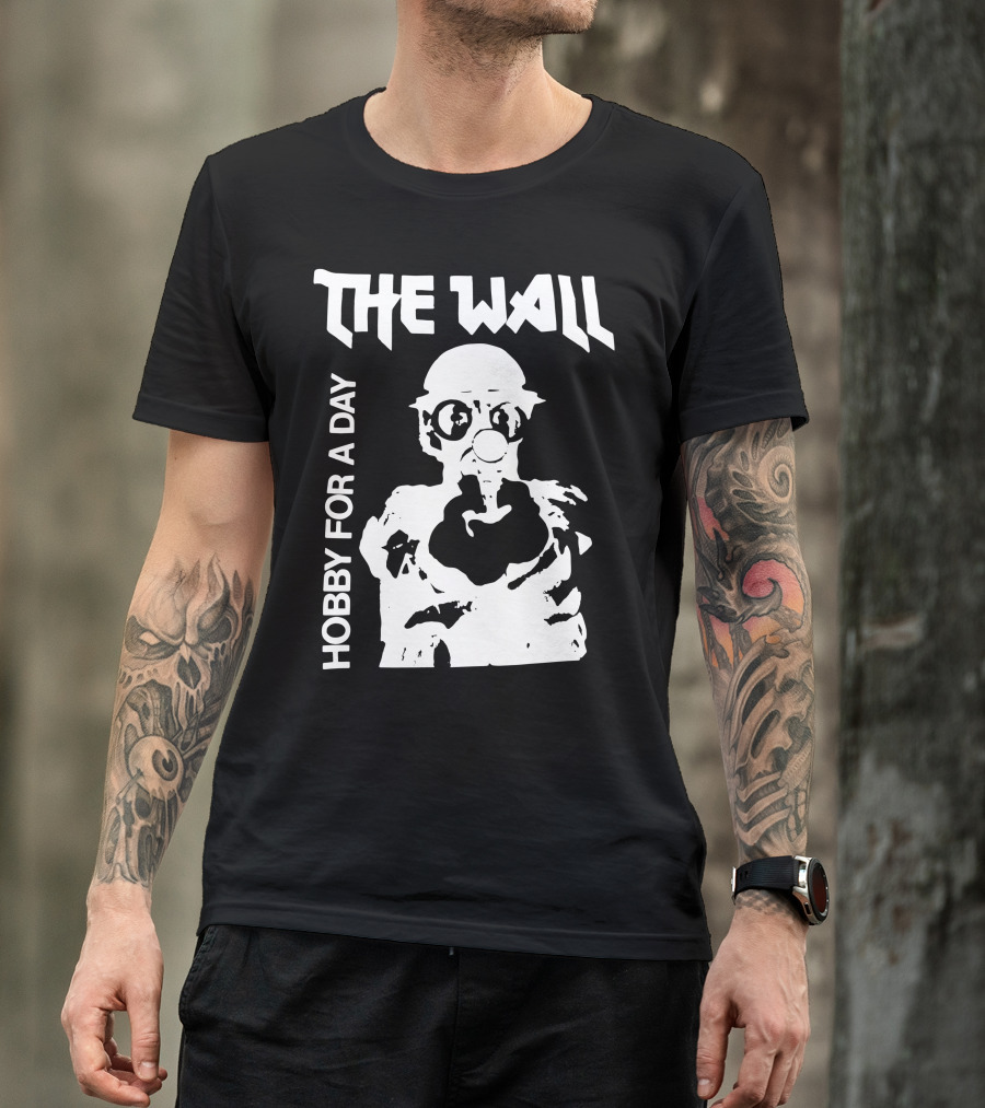The Wall Hobby For A Day Masked Figure T-Shirt